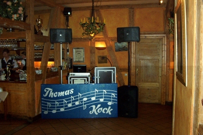 DJ L&uuml;beck Musikservice Thomas Kock DJKocky kleine Anlage